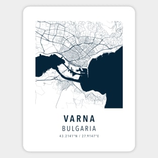 varna simple map Magnet